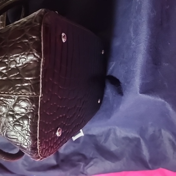 Vintage Dooney & Bourke Handbag & Bonus D&B Vintage Ostrich Leather Bag - Picture 15 of 17